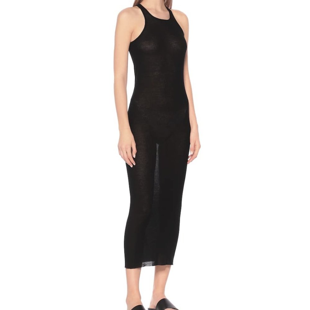 COPY - COPY - Rick Owens Ribbed Tank Maxi Dress